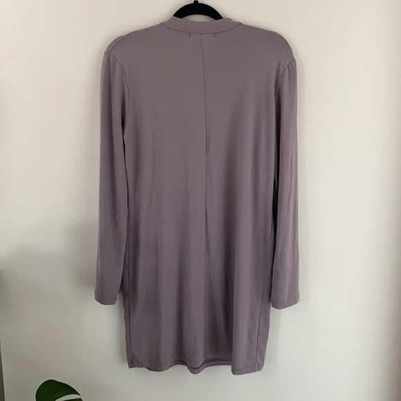 Long sleeve purple dress - Picture 3 of 3
